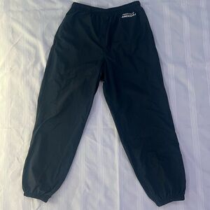 Vintage Men’s Perry Ellis America Active Navy Windbreaker Track Pants (Size M)